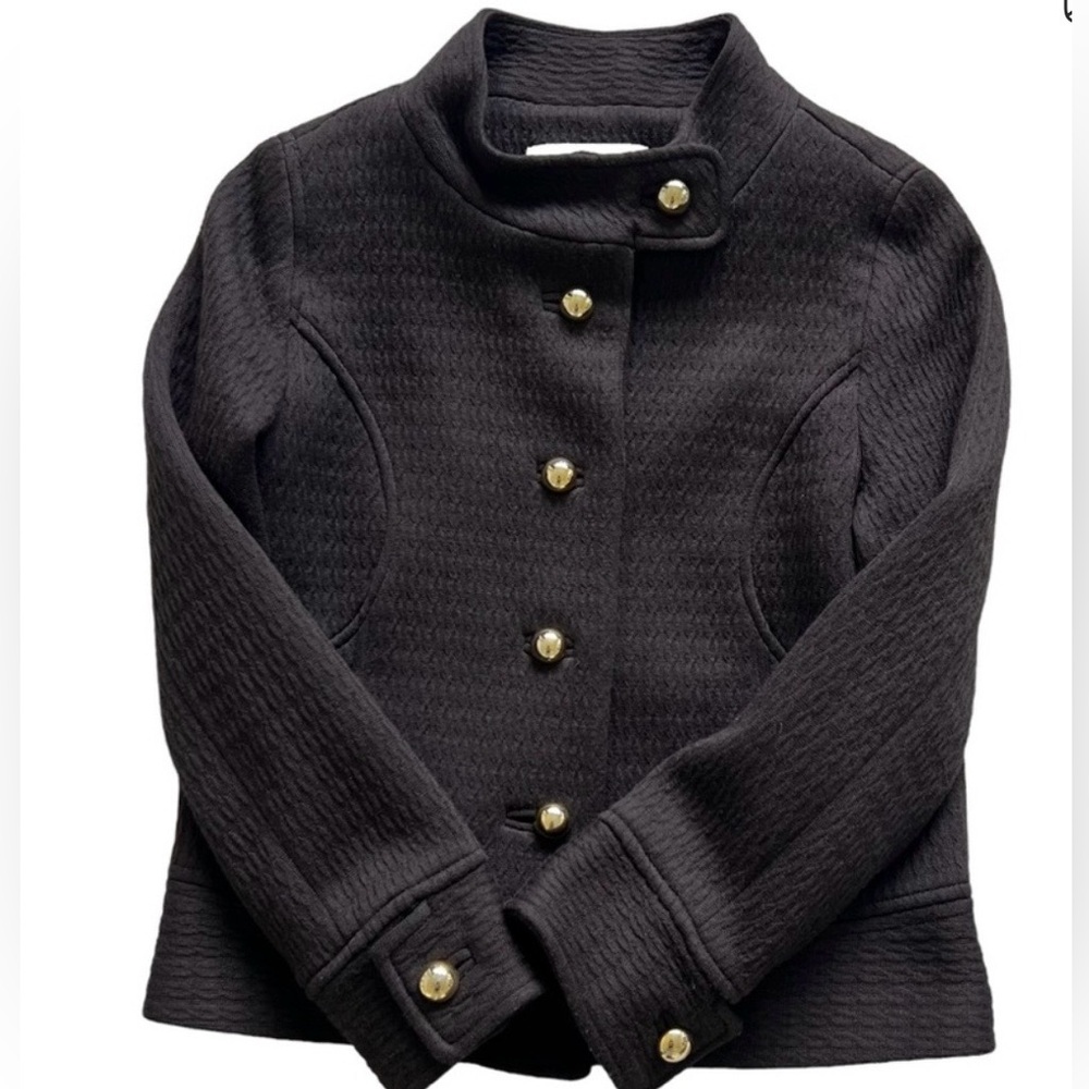 Milly of New York Wool Blend Cropped Blazer Size M